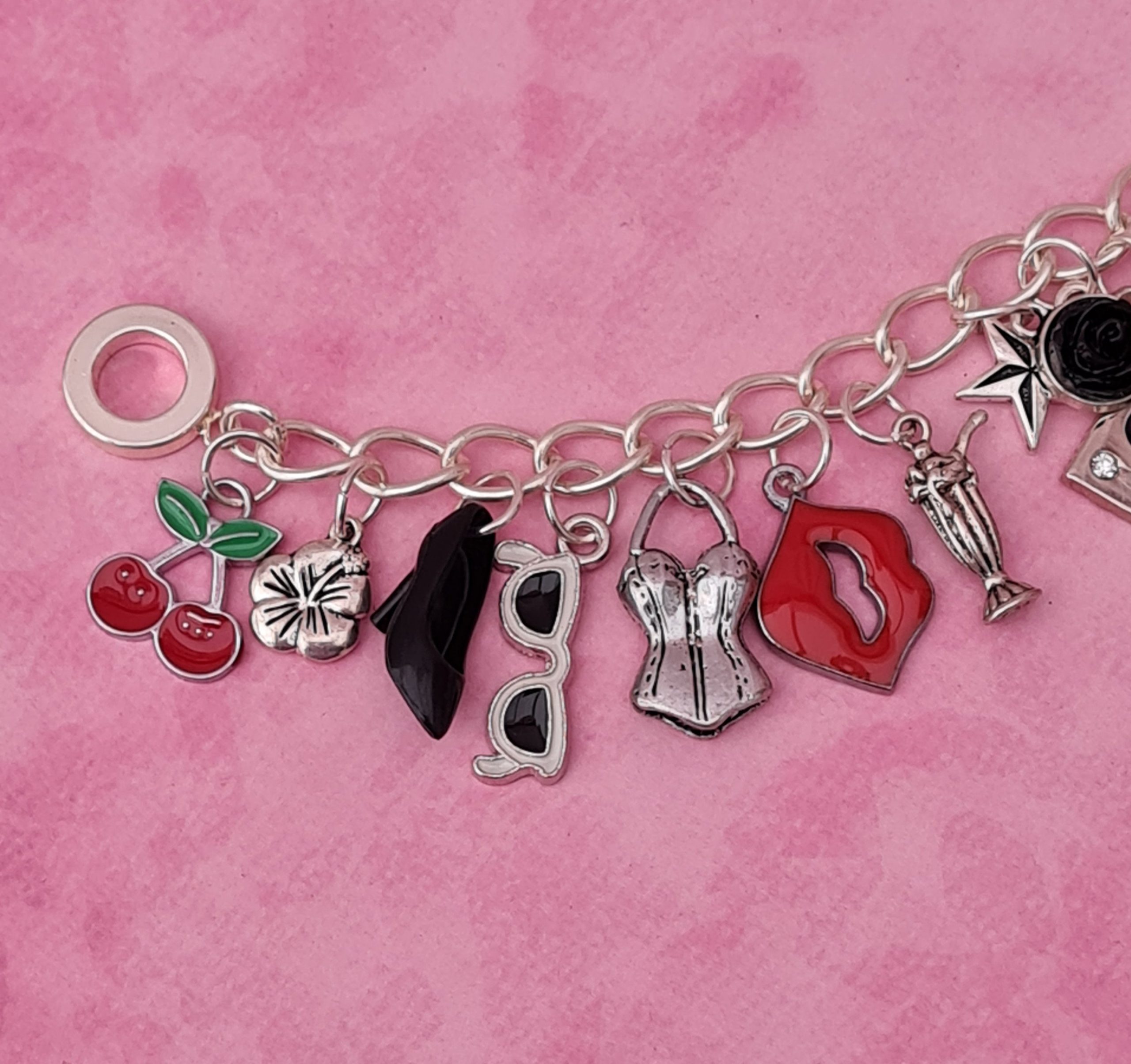 Pink Rubber Duck Charm Bracelet – Biohazard Candy