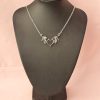 Black Winged Heart Necklace - Image 3