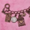 Vintage Hearts & Roses Charm Bracelet - Image 3