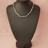 Silver Barb Wire Choker Necklace - Image 4