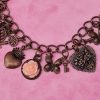 Vintage Hearts & Roses Charm Bracelet - Image 4