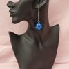 Blue D&D D20 Dice Earrings - Image 6