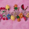 Fruity Hibiscus Rockabilly Charm Bracelet - Image 5