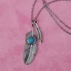 Resident Evil Claire Redfield Feather Necklace - Image 5
