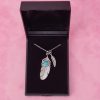 Resident Evil Claire Redfield Feather Necklace - Image 6