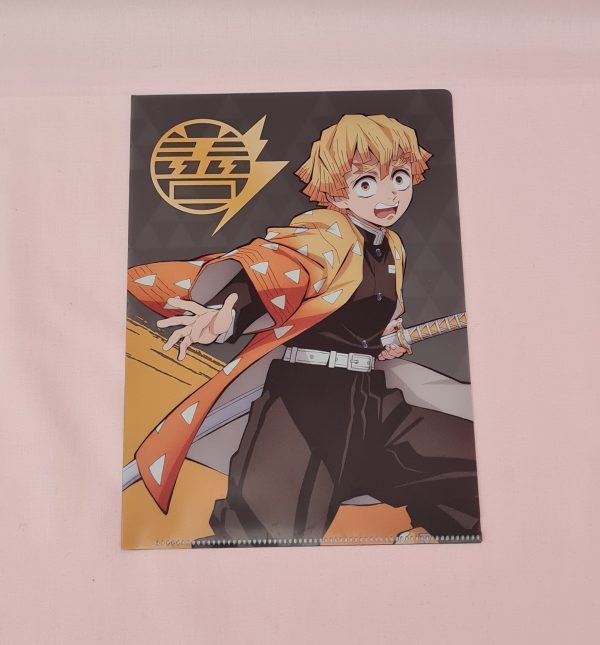 Demon Slayer Zenitzu A5 Clear File