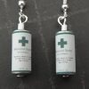 Resident Evil First Aid Spray Earrings - Image 2