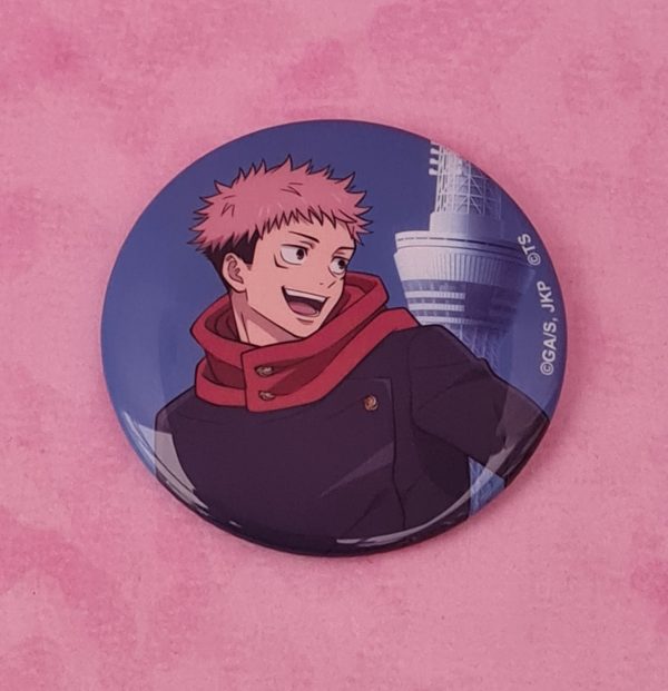 Jujutsu Kaisen Yuji Itadori Badge