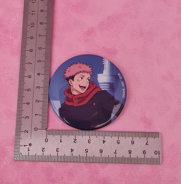Jujutsu Kaisen Yuji Itadori Badge - Image 2
