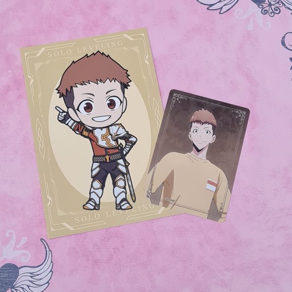 Solo Leveling Yoo Jin-ho Post Card + Bonus Card