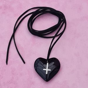 What In Hell Is Bad Satan Heart Necklace
