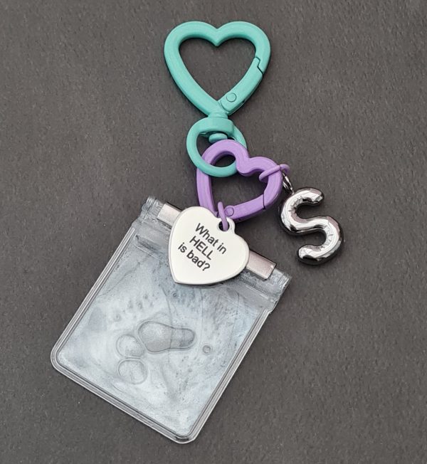 What In Hell Is Bad Secret Club Squishy Keychain