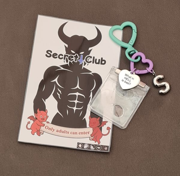 What In Hell Is Bad Secret Club Squishy Keychain - Image 2