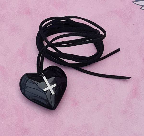 What In Hell Is Bad Satan Heart Necklace - Image 3