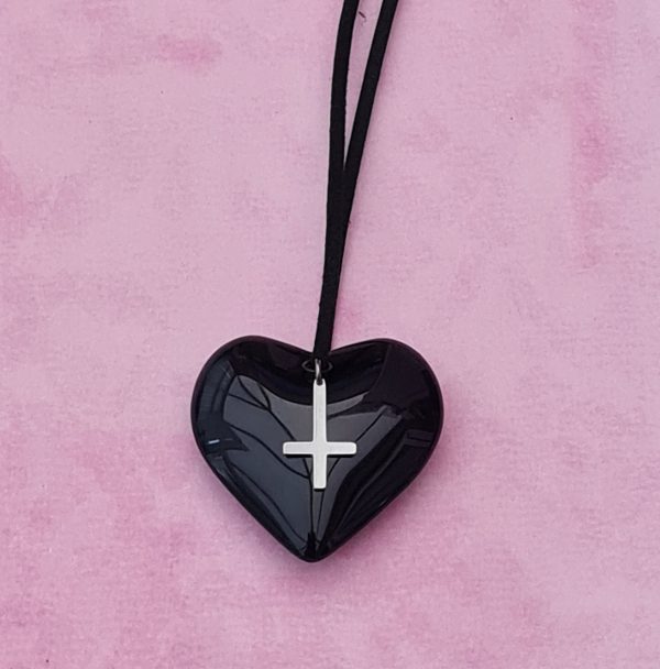 What In Hell Is Bad Satan Heart Necklace - Image 4