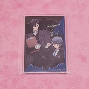Black Butler Sebastian & Ciel Plastic Card