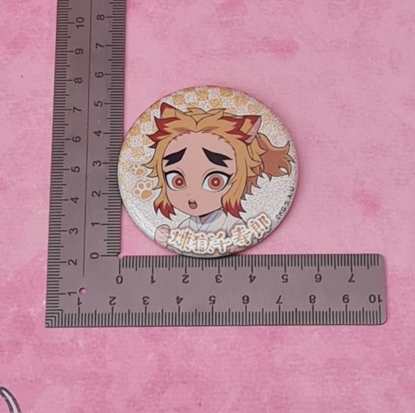 Demon Slayer Senjuro Badge - Image 2
