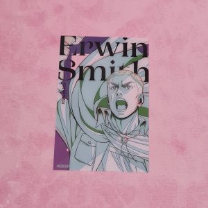 Attack On Titan Erwin Smith Plastic Card