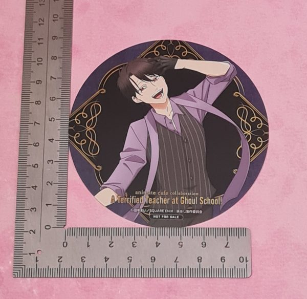 Terrified Teacher at Ghoul School Akira Takahashi Coaster - Image 2