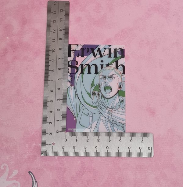 Attack On Titan Erwin Smith Plastic Card - Image 2