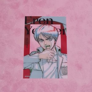 Attack On Titan Eren Yaeger Plastic Card