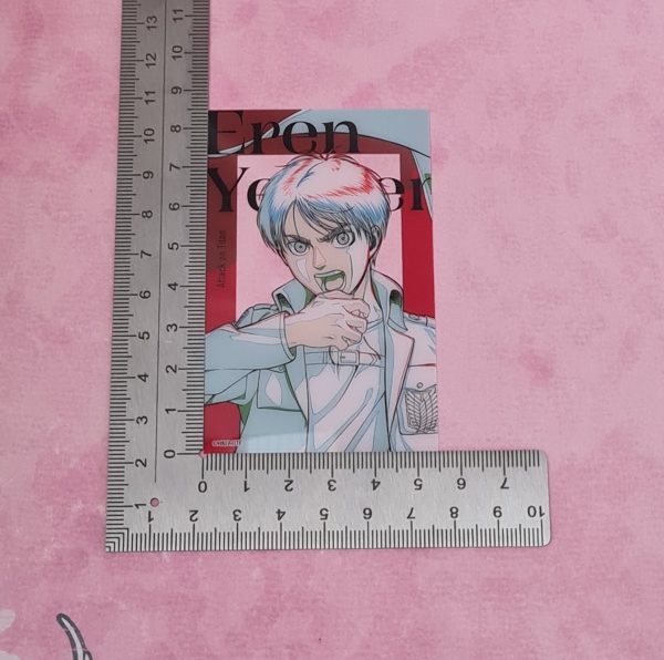 Attack On Titan Eren Yaeger Plastic Card - Image 2