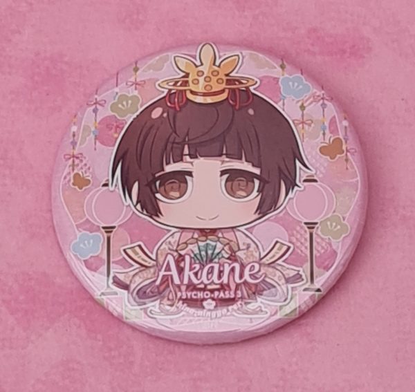 Psycho Pass Akane Tsunemori Badge