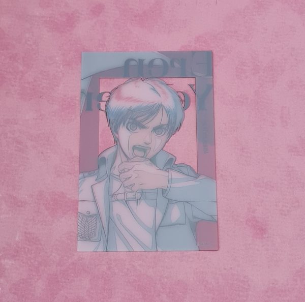 Attack On Titan Eren Yaeger Plastic Card - Image 3