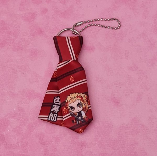 Demon Slayer Rengoku Tie Keychain