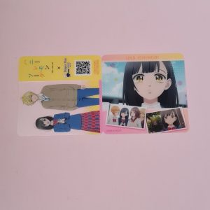 Honey Lemon Soda Uka Ishimori PVC Coaster & Card