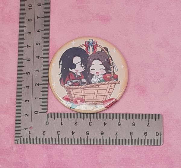 Heaven Official's Blessing Xie Lian & Hua Cheng Badge - Image 2
