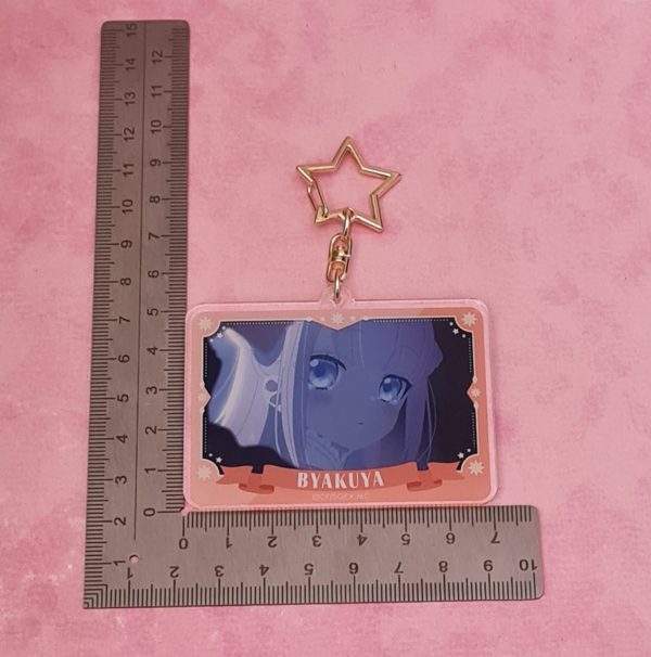 The Magical Girl and the Evil Lieutenant Byakuya Mimori Keychain - Image 2