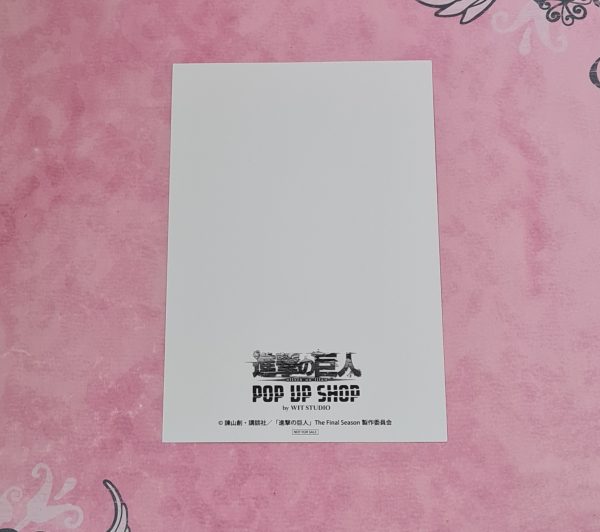 Attack On Titan Jean Kirstein Post Card - Image 2