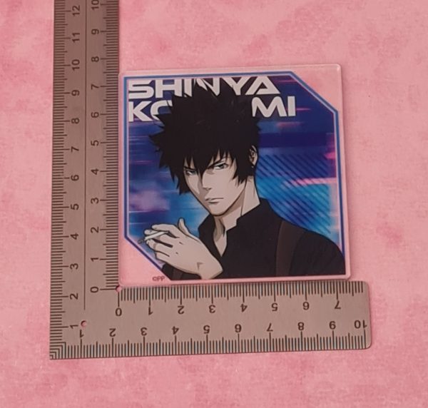 Psycho Pass Shinya Kogami Acrylic Coaster - Image 2