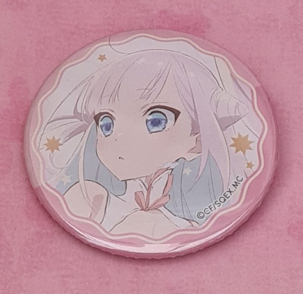 The Magical Girl and the Evil Lieutenant Byakuya Mimori Badge