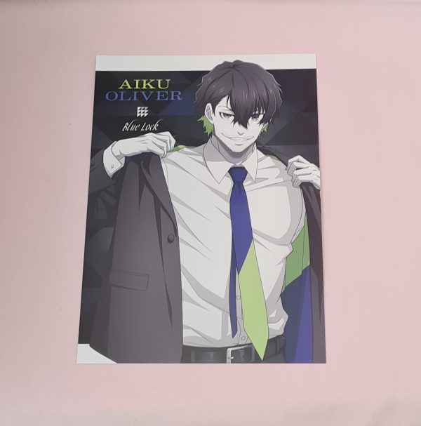 Blue Lock Aiku Oliver Large Post Card