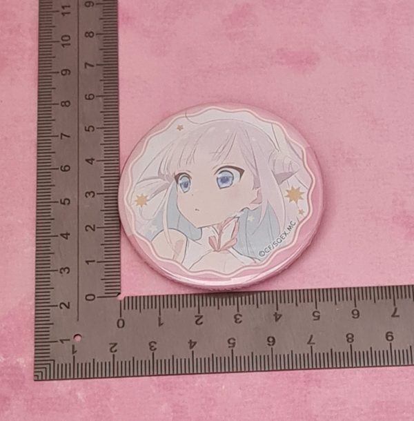 The Magical Girl and the Evil Lieutenant Byakuya Mimori Badge - Image 2
