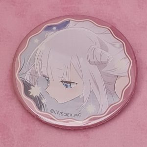 The Magical Girl and the Evil Lieutenant Byakuya Mimori Badge