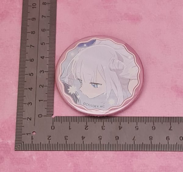 The Magical Girl and the Evil Lieutenant Byakuya Mimori Badge - Image 2