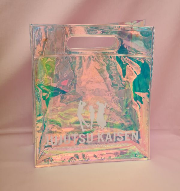 Jujutsu Kaisen Gojo Geto Shoko Plastic Hand Bag - Image 3
