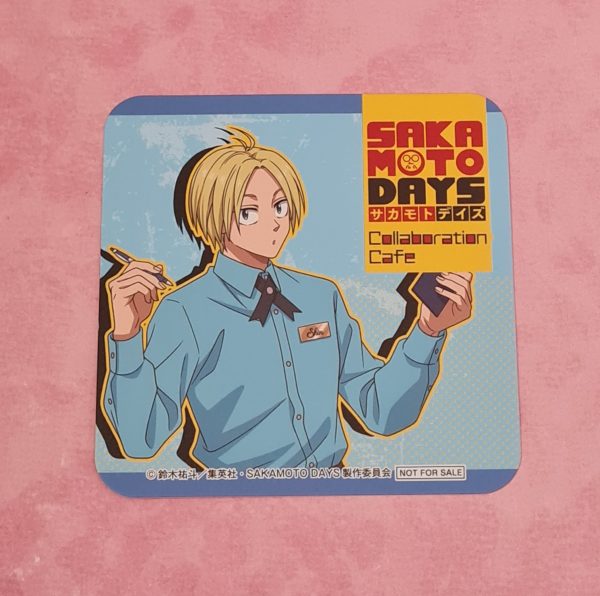 Sakamoto Days Shin Asakura Coaster