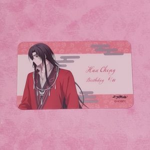 Heaven Official's Blessing Hua Cheng Plastic Card