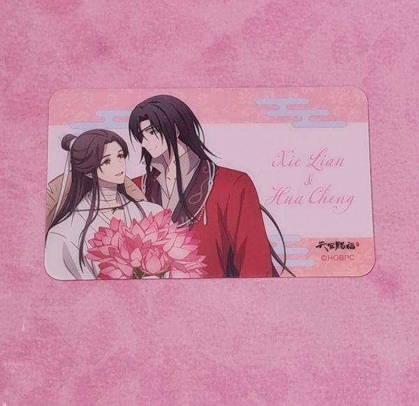 Heaven Official's Blessing Xie Lian & Hua Cheng Plastic Card
