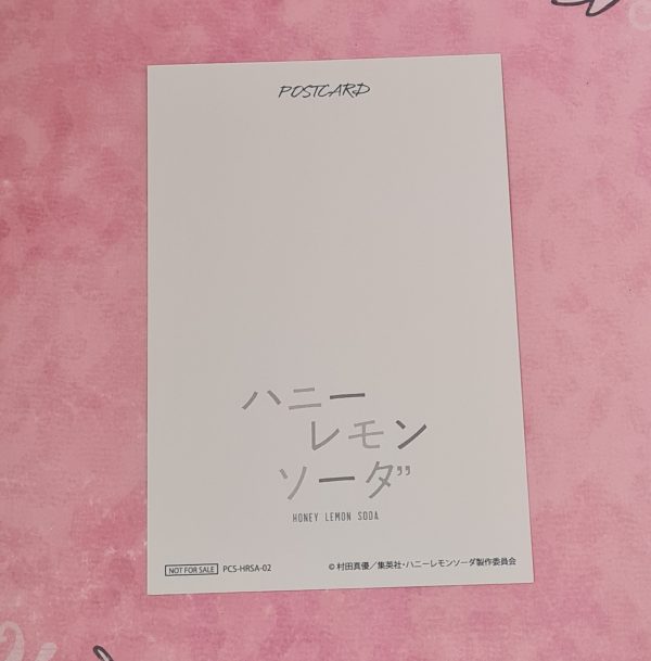 Honey Lemon Soda Kai Miura & Uka Ishimori Post Card - Image 2