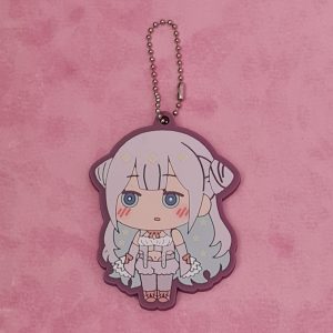 The Magical Girl and the Evil Lieutenant Byakuya Mimori Keychain