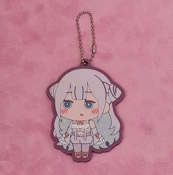 The Magical Girl and the Evil Lieutenant Byakuya Mimori Keychain