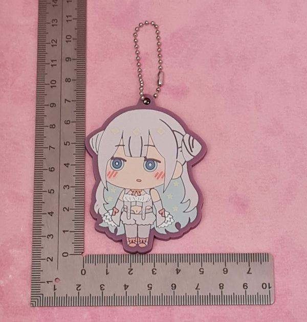 The Magical Girl and the Evil Lieutenant Byakuya Mimori Keychain - Image 2