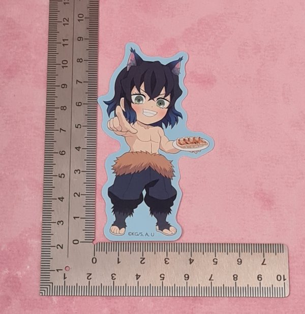 Demon Slayer Inosuke Sticker - Image 2