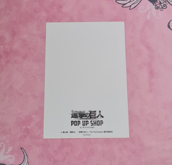 Attack On Titan Hange Zoë Post Card - Image 2