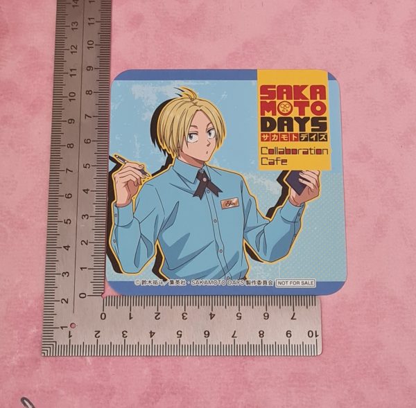 Sakamoto Days Shin Asakura Coaster - Image 2